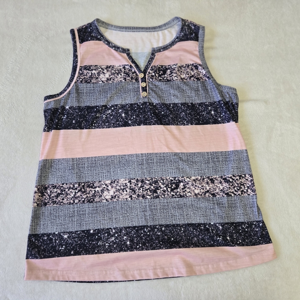 SHEIN Multicolor Patterned Fabric Size L